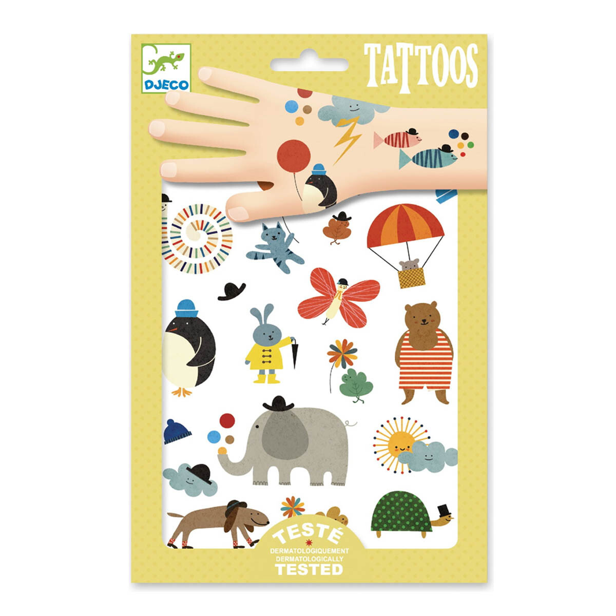 Tatuajes temporales Pequeñas cosas bonitas Djeco 