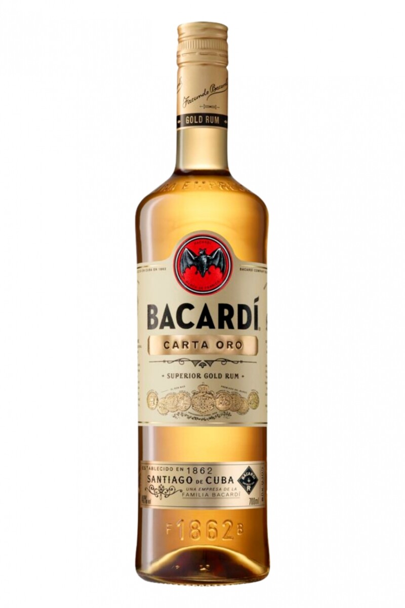 Ron BACARDI Carta Oro 700ml. 