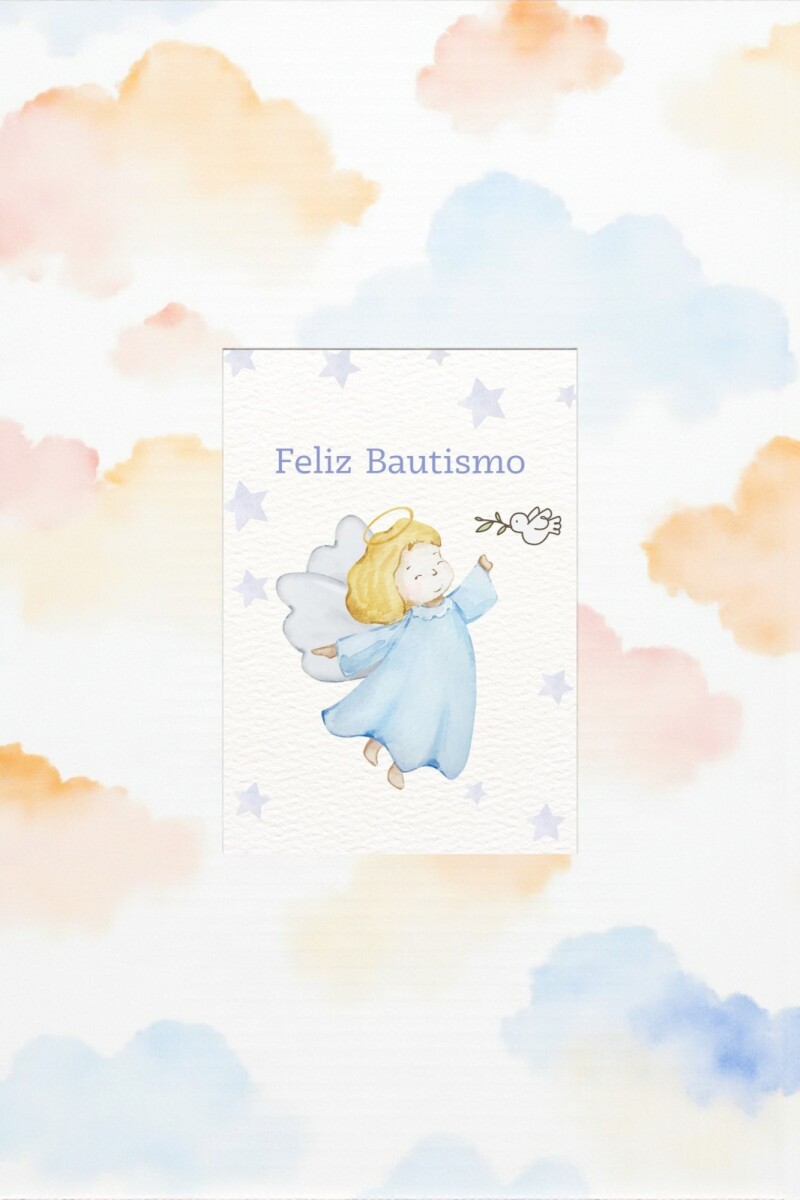 Tarjeta felicidades 7X10 cm - DISEÑO 2 