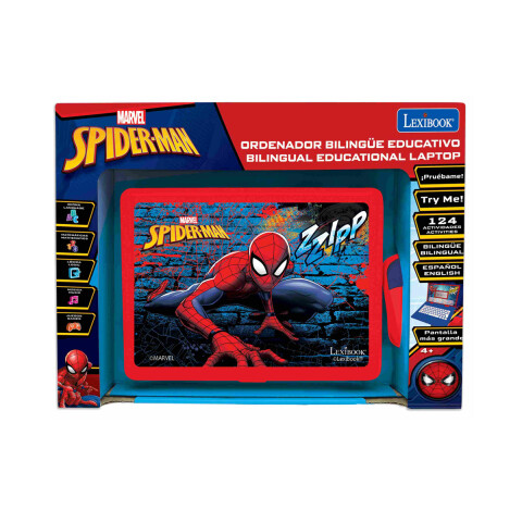 Computadora Educativa Bilingüe Digital Lexibook Spiderman