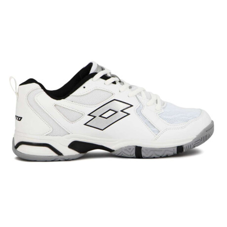 Lotto Champion Hombre Indoor/Paddle/Volley Blanco-Plata