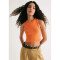BLUSA SM FEM LARANJA ESCURO