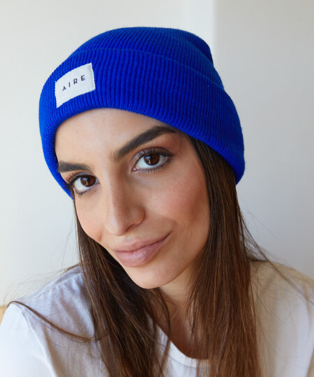 BEANIE STRETCH AZUL