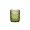 VASO DE VIDRIO VERDE 8X10CM Unica