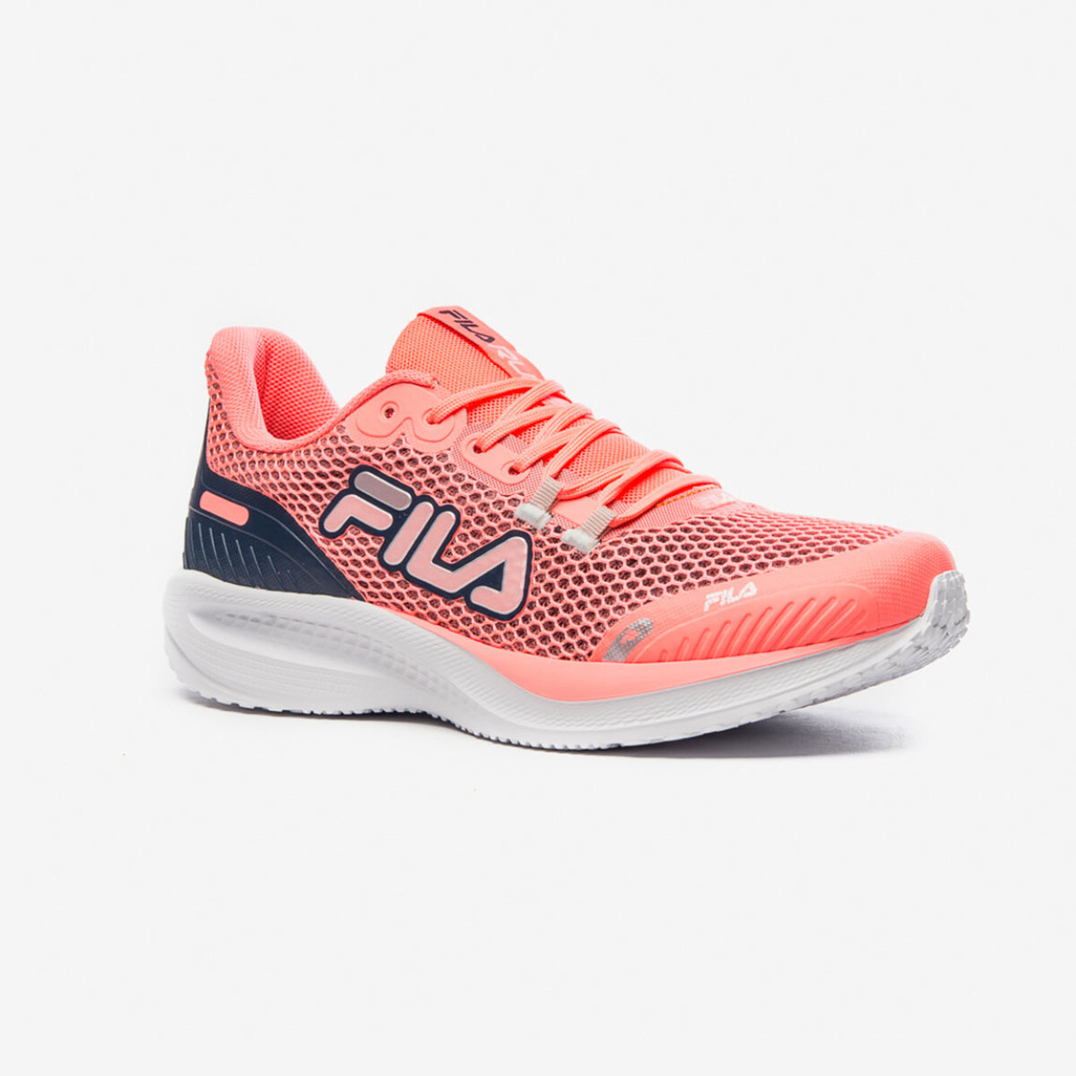 Fila Running Femenino Athlon Salmon-marino-plata - Salmon-marino 