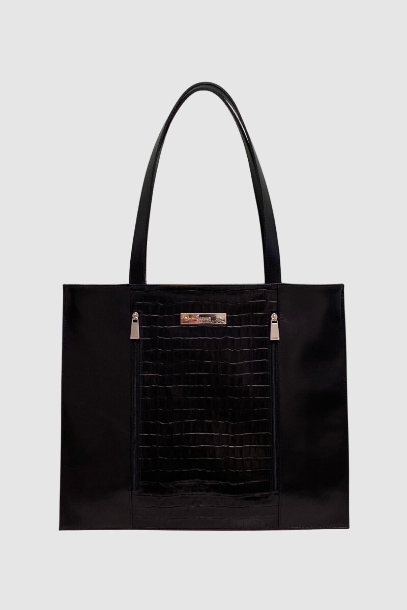Cartera Isabel - Crocco Negro 