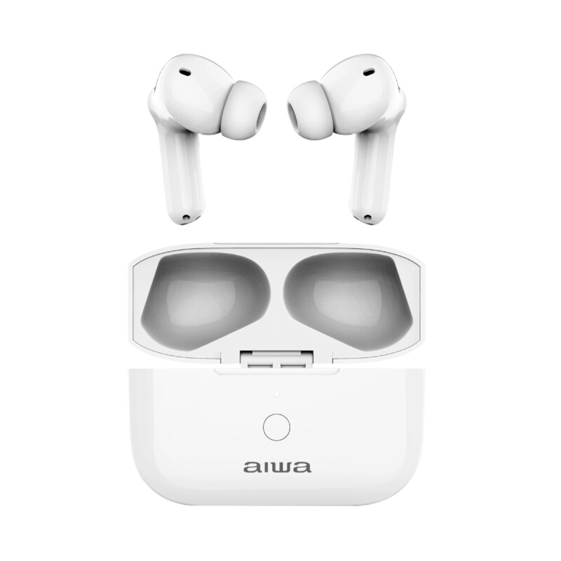 Auriculares In Ear Bluetooth 5.1 TWS AIWA con Cancelación de Ruido, Micrófono, Batería Larga Duración | AWTWSR8 Auriculares In Ear Bluetooth 5.1 TWS AIWA con Cancelación de Ruido, Micrófono, Batería Larga Duración | AWTWSR8