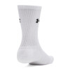 Medias UA Performance Cotton 3p Crw Hombre 6009685-100 Blanco