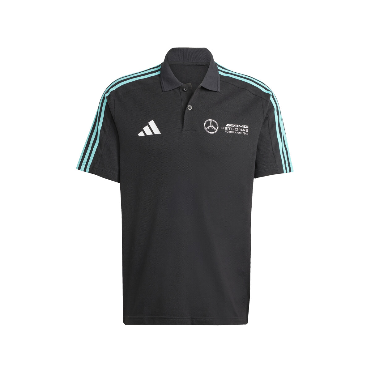 POLO adidas ADN MERCEDES - AMG PETRONAS FORMULA ONE TEAM - Black & Light blue 