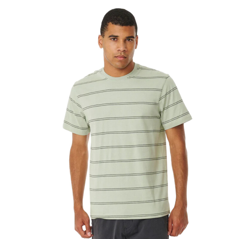 Remera Rip Curl Plain Stripe - Verde Remera Rip Curl Plain Stripe - Verde
