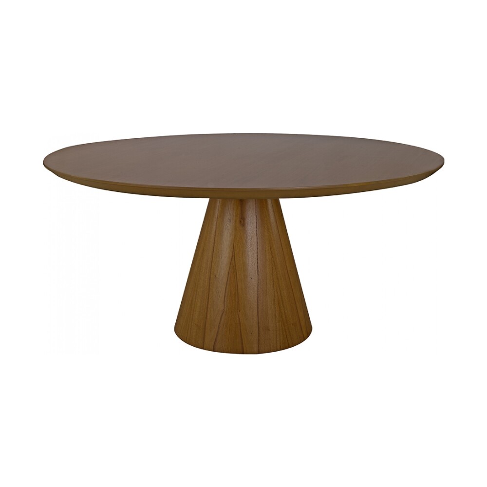 MESA DE COMEDOR MADERA NATURAL-BEIGE BIANCA