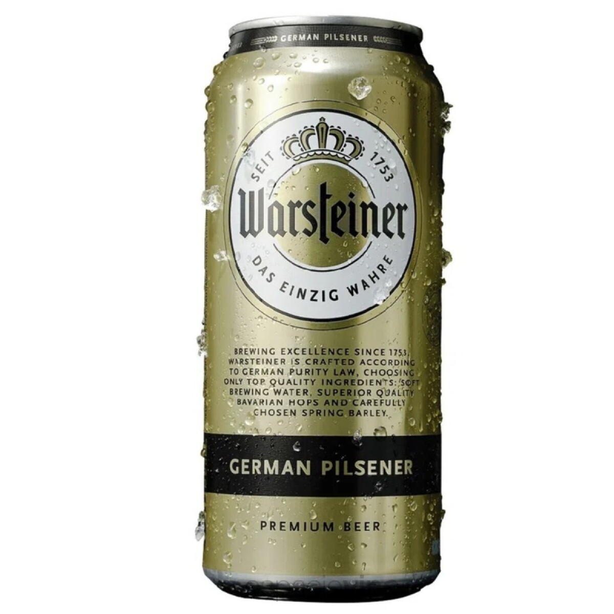 Cerveza Warsteiner funda x 24 unidades (lata 473ml) 