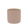 vaso silicona BLW beige