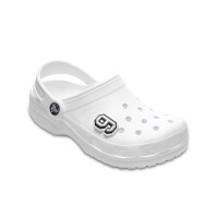 Jibbitz™ Charm Número 9 Blanco
