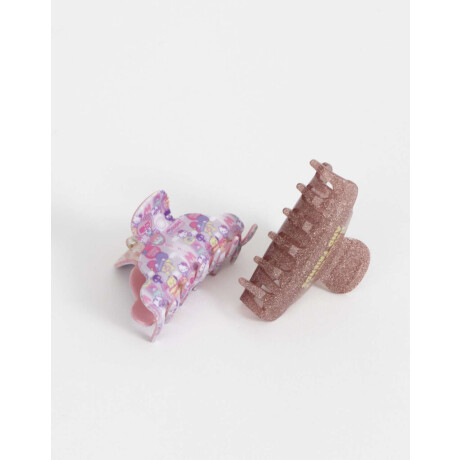 Set De Broches ''hello Kitty'' Combinacion Multicolor