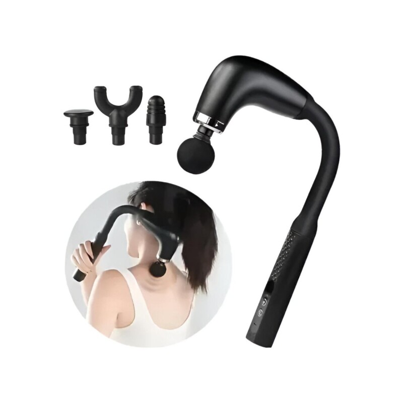 Pistola masajeadora mango extendido para espalda Pistola masajeadora mango extendido para espalda