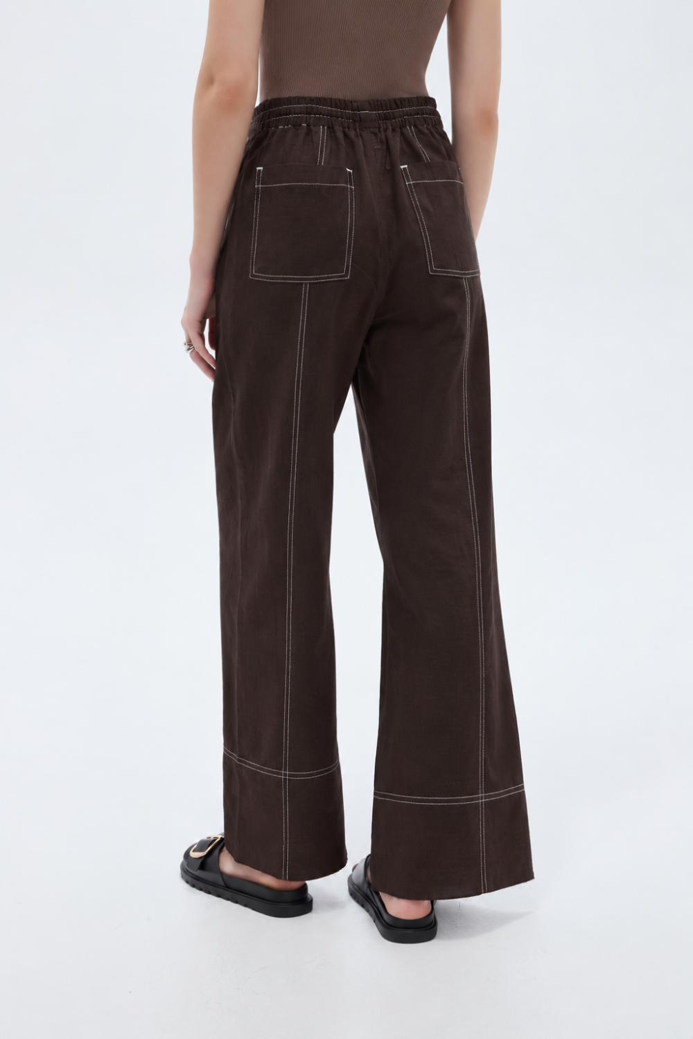 Pantalon Aivo Chocolate