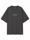 REMERA DUST FUT II GRIS OSCURO