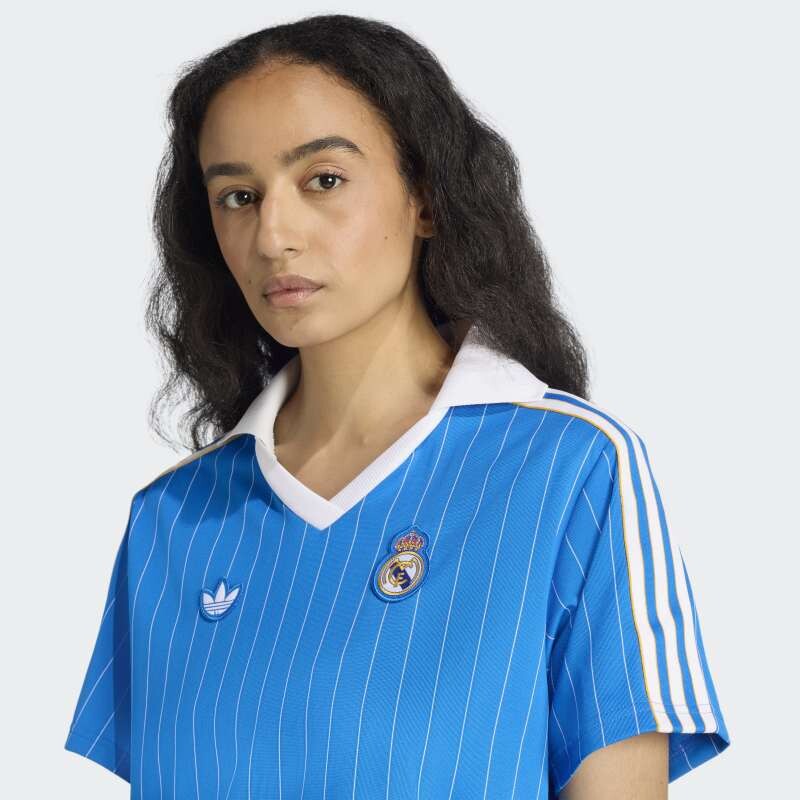 Vestido Adidas Real Madrid Terrace Icons Azul