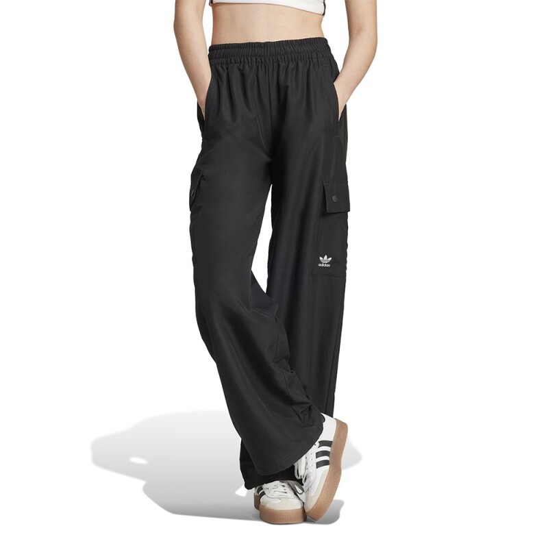 Pantalon Adidas Ess Woven Cargo Mujer Black