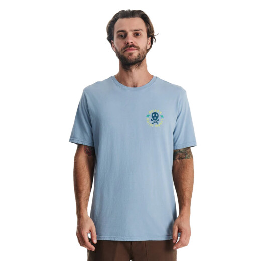 Remera Roark Guideworks Skull - Celeste Remera Roark Guideworks Skull - Celeste