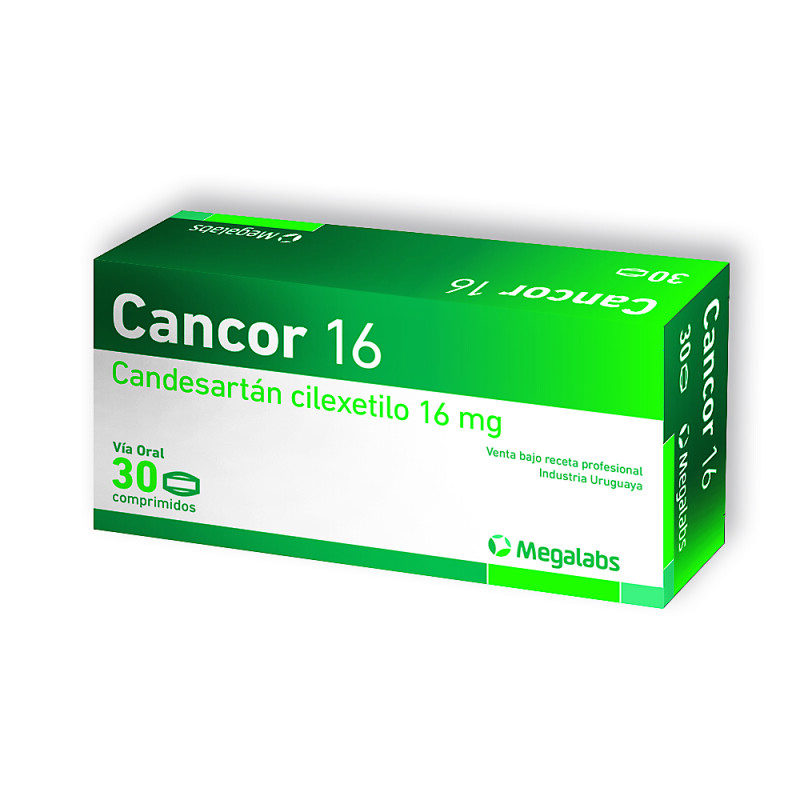 Cancor 16 Mg. 30 Comp. Cancor 16 Mg. 30 Comp.