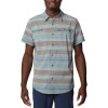 Camisa Newton Ridge Plaid Short City Hombre METAL STRIPED/ NIAGARA
