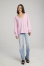 COTTON JERSEY KARA LONG SLEEVE Rosa