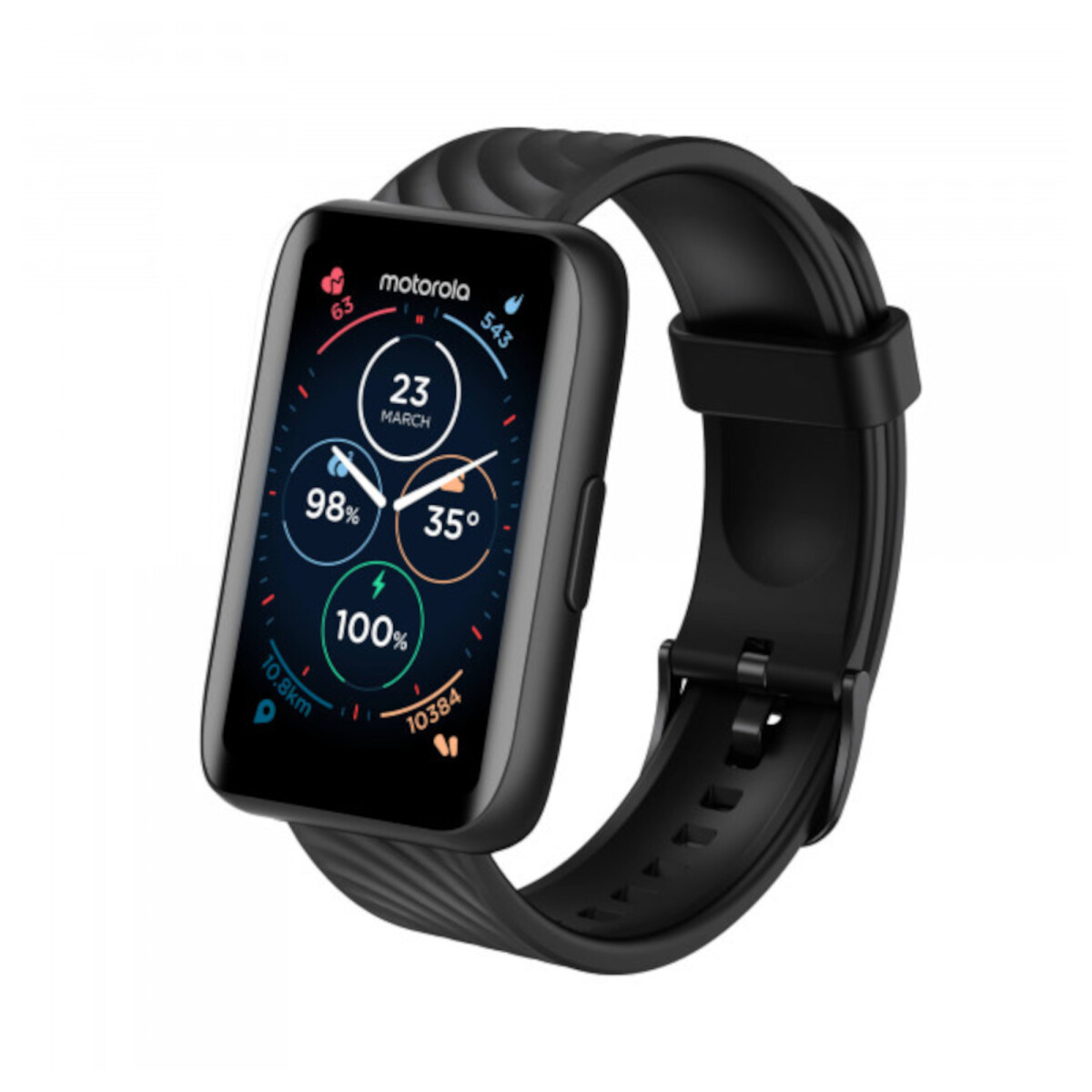 Motorola - Smartwatch Moto Watch 40 - IP67. 1,57'' Lcd. Bluetooth. Li-ion 240MAH. 