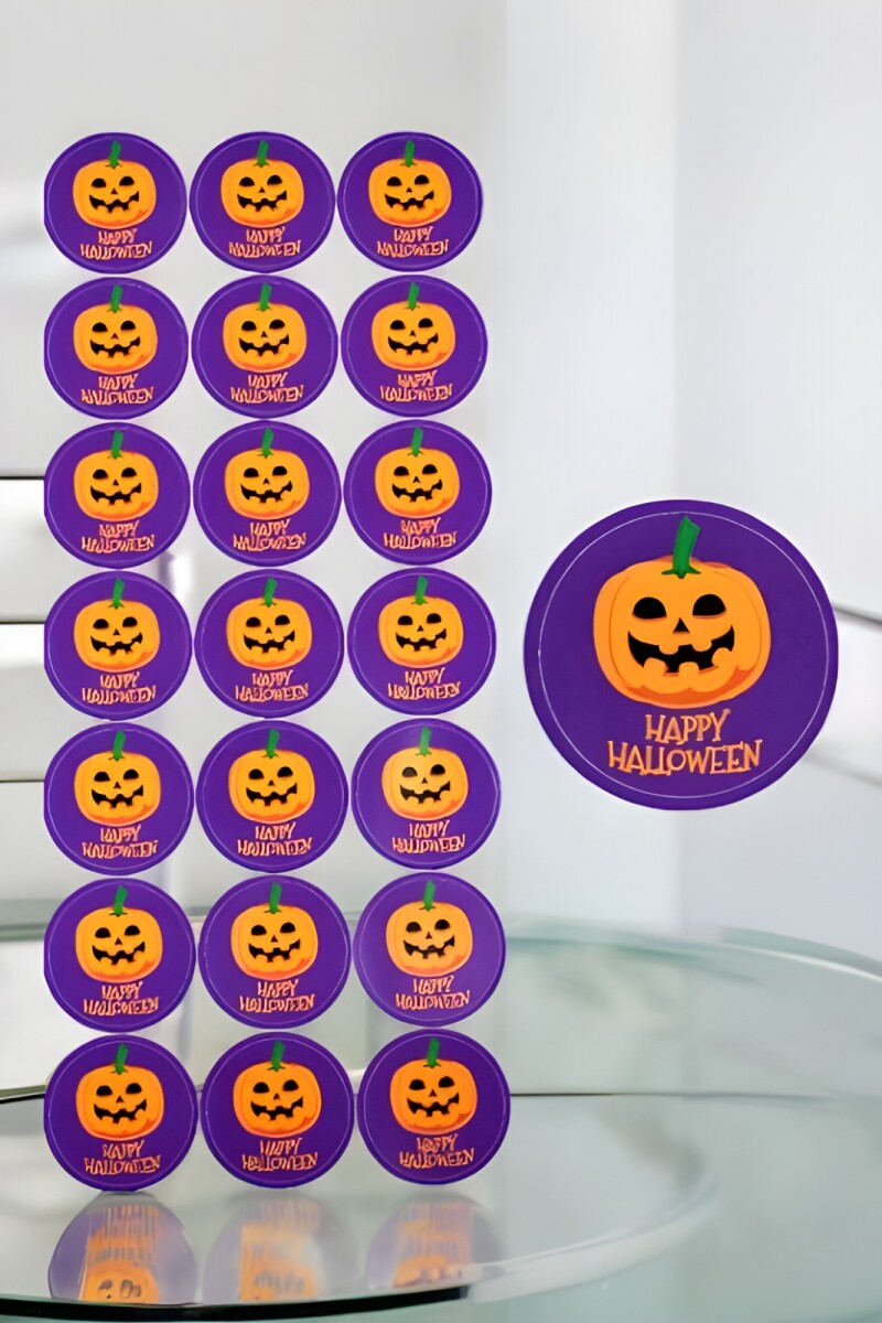 Stickers halloween plancha - DISEÑO 1 