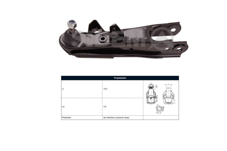 Parilla De Suspension Delantera Nissan D22 96-25 Izq Parilla De Suspension Delantera Nissan D22 96-25 Izq