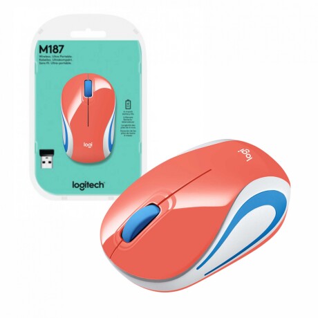 Mini Mouse Logitech M187 Inalámbrico 001