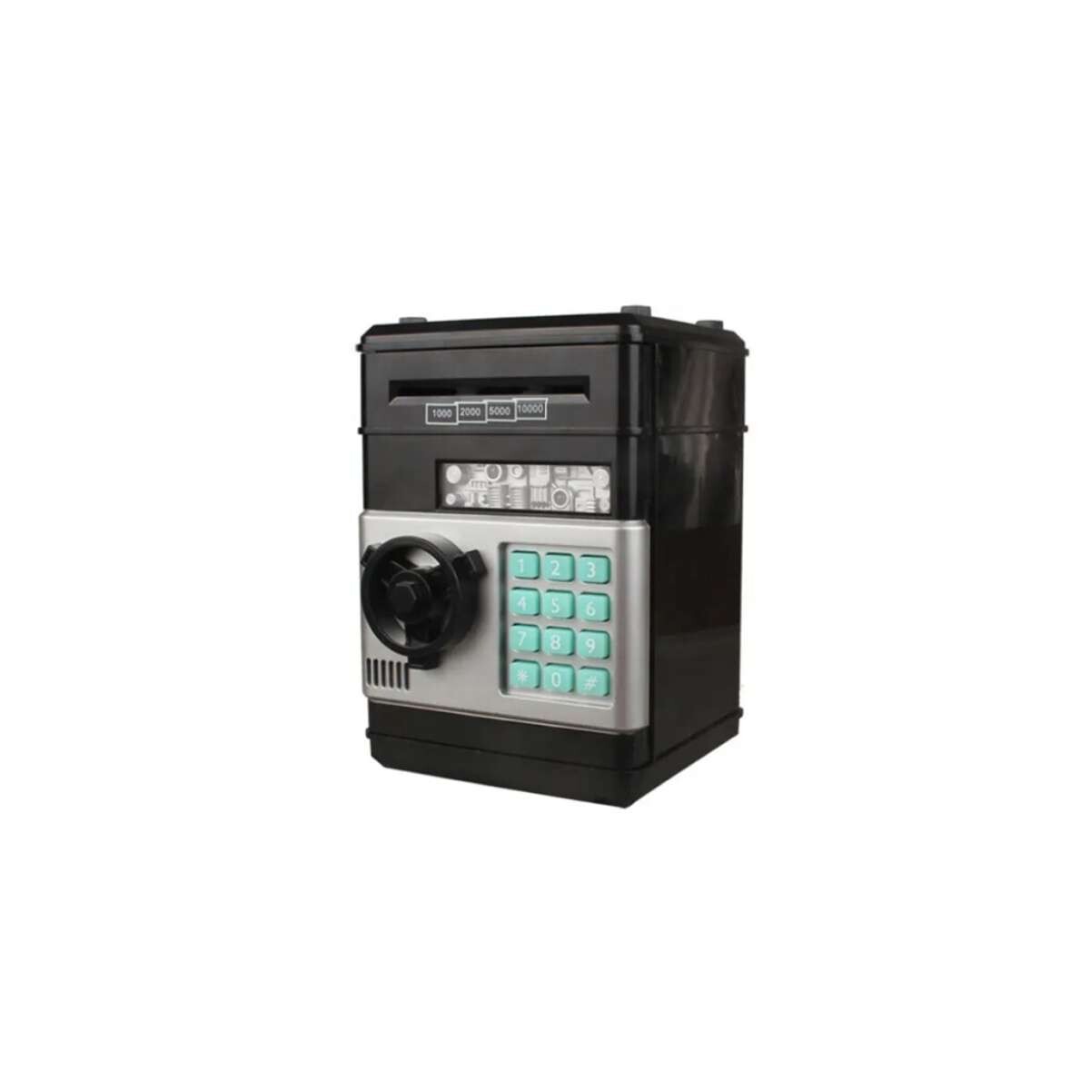 Alcancia Caja Fuerte Infantil - Negro 