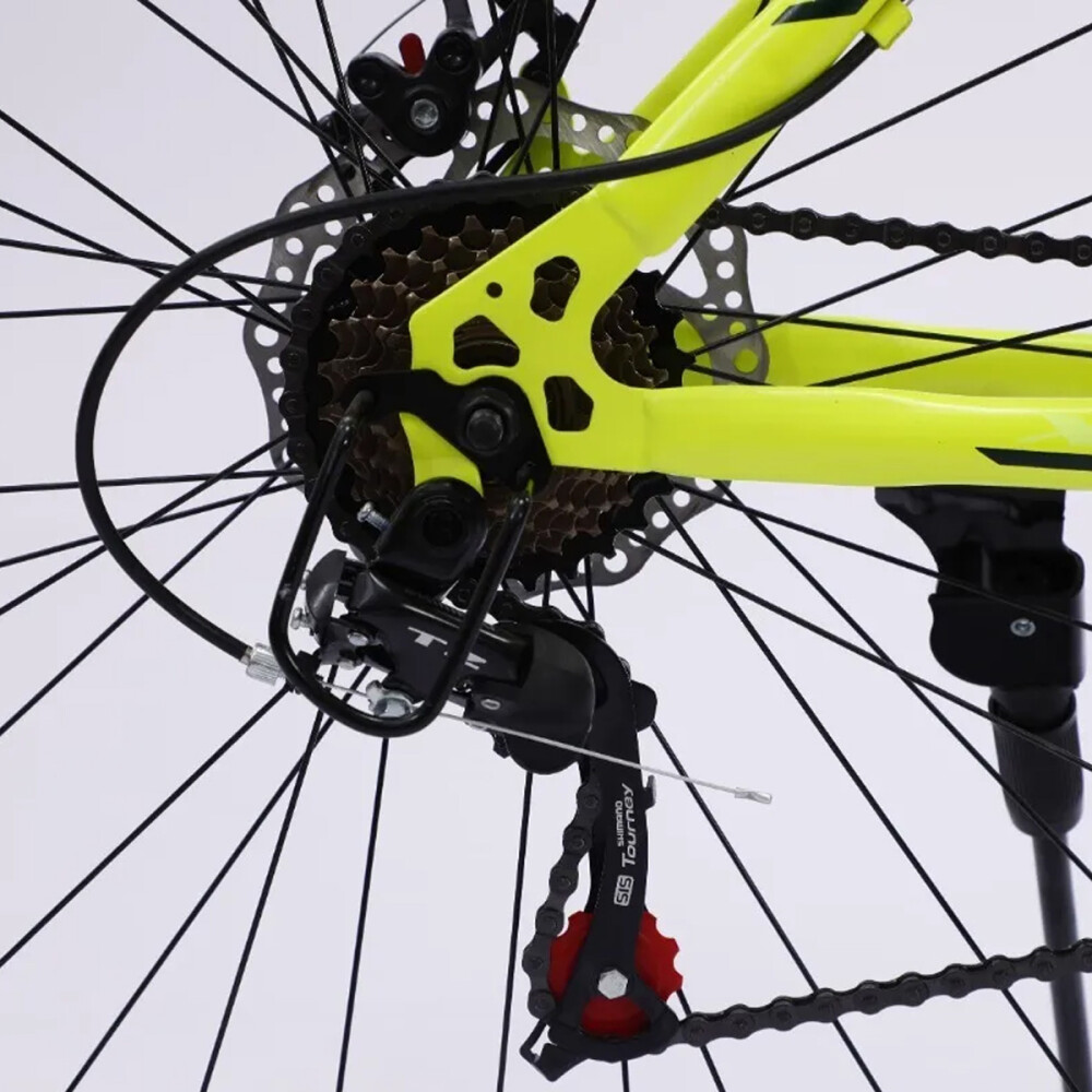 Bicicleta Rodado 29 Montaña C/ Amortig. Componentes Shimano AMARILLO