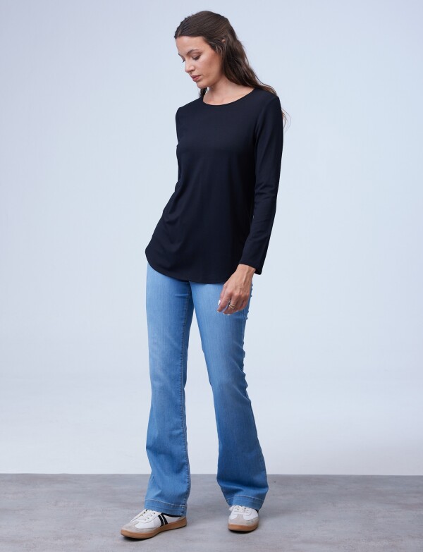 Remera Basica NEGRO