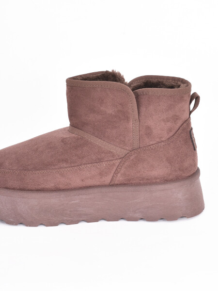 BOTA ULGA PLATAFORMA CHOCOLATE