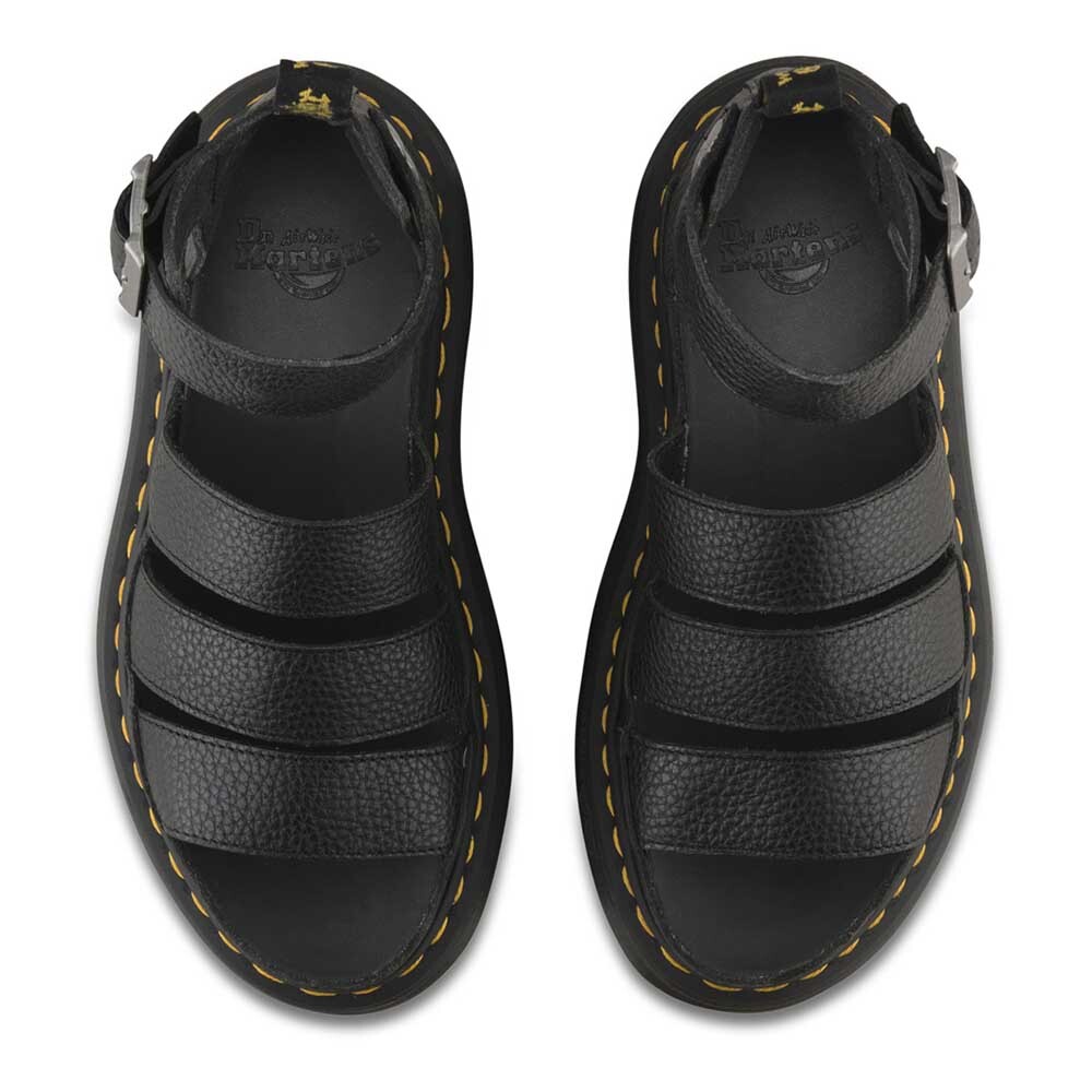 Clarissa II Quad - Mujer Black Milled Nappa