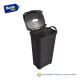 Cesto Para Ropa Organizador Plástico Imitacion Rattan 36lts Cesto Para Ropa Organizador Plástico Imitacion Rattan 36lts