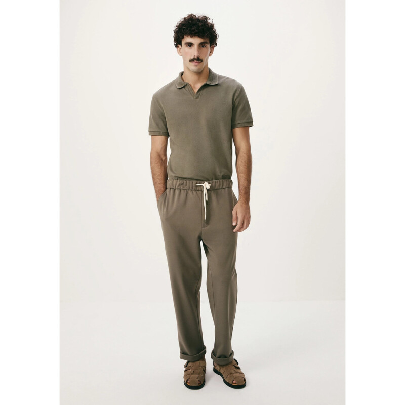 CAMISA POLO MM MASC OLIVA MEDIO