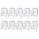 Set x10 Banquetas Bela Vista Blanca