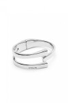 PULSERA RIGIDA DE ALEACIÓN DE METALES BAÑADA EN PLATA DE LEY Pulsera