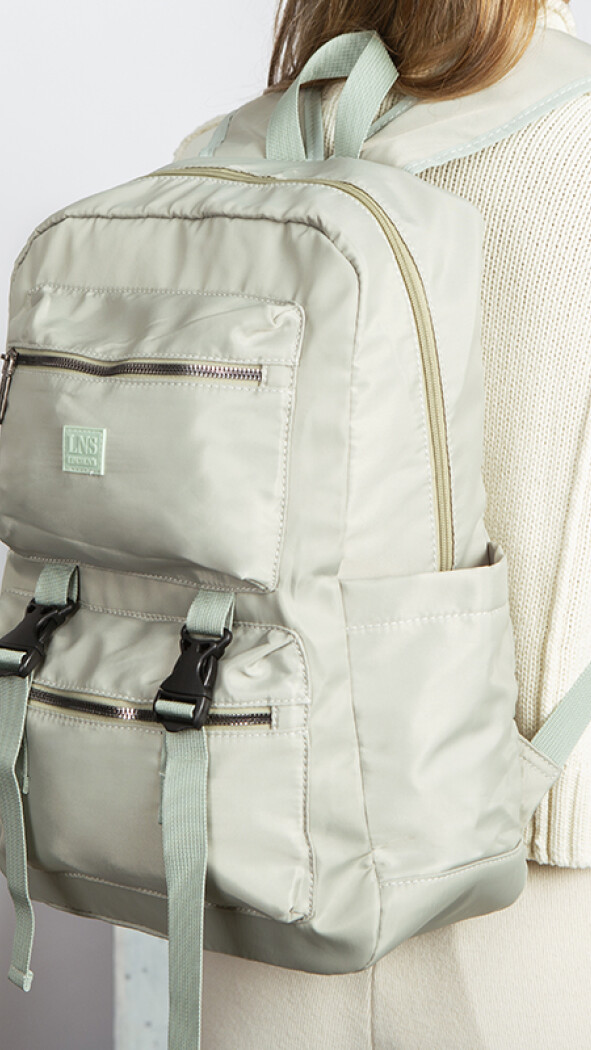 MOCHILA NASHVILLE OLIVA CLARO