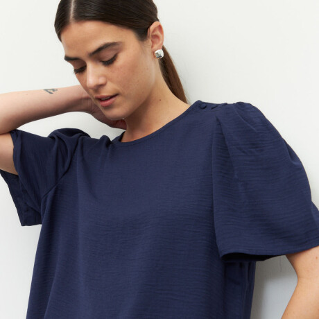 TOP FERRADURA Azul Marino