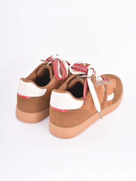 ZAPATILLA LACE TAUPE