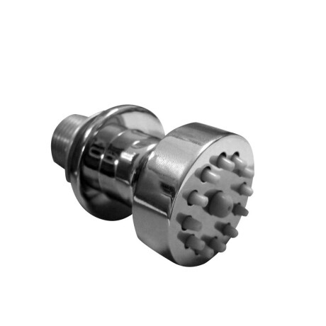 REPUESTOS JET CROMO REDONDO EXTERIOR BRILLO 000