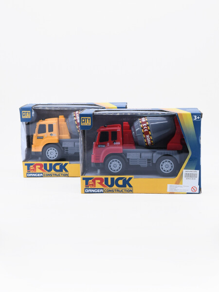 CAMION HORMIGONERA AMARILLO
