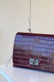 Cartera Gala Crocco Bordeaux