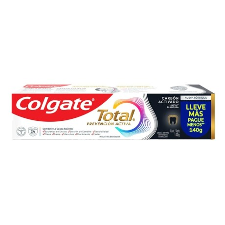 Colgate Total Carbón Activado 140g Colgate Total Carbón Activado 140g