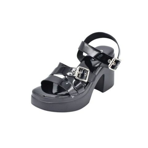 SANDALIA 35-40 BK CHAROL