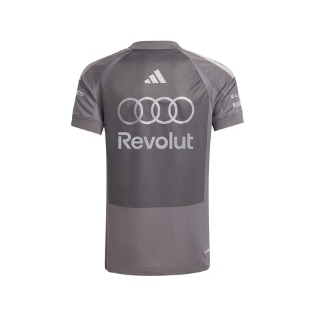 Remera adidas Piloto Audi Revolut F1 Team Version Fan de niñ Grey